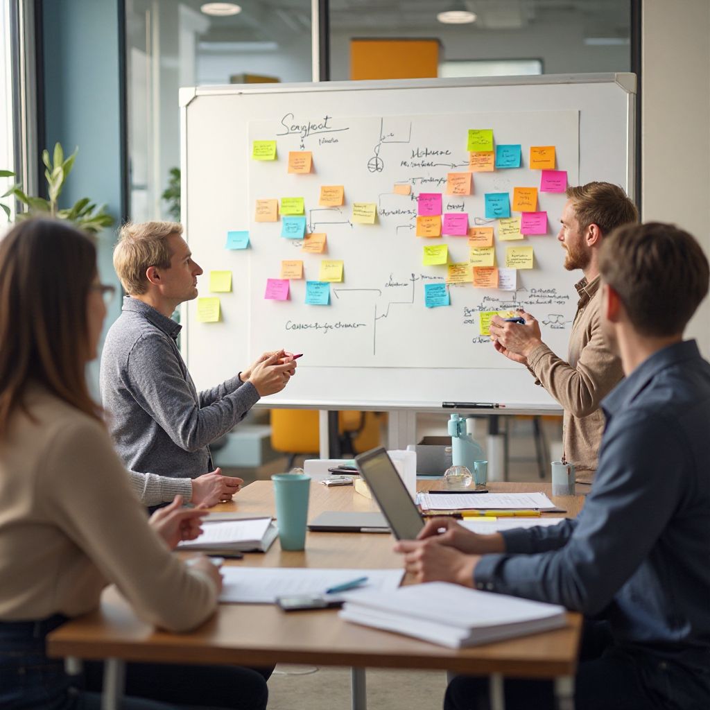 KidPlay team brainstorming session